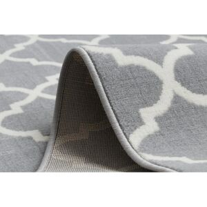 RugsX MORAD Trelis Grey/Creme Runner - Runner Rug RugsX MORAD Trelis Grey/Creme Runner - Runner Rug