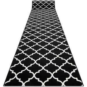 Dywany Łuszczów MORAD Trelis Moroccan trellis black / cream 120x100 cm Runner Rug Dywany Łuszczów MORAD Trelis Moroccan trellis black / cream 120x100 cm Runner Rug