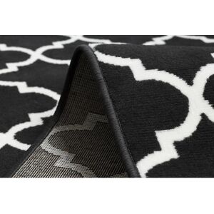 Dywany Łuszczów MORAD Trelis Runner Black / Cream - Runner Rug Dywany Łuszczów MORAD Trelis Runner Black / Cream - Runner Rug