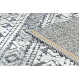 Dywany Łuszczów Carpet Aztec, diamonds - Flat woven grey / beige 160x220 cm - Carpet Dywany Łuszczów Carpet Aztec, diamonds - Flat woven grey / beige 160x220 cm - Carpet