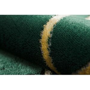 RugsX Emerald Carpet 1012 - Glamour, Geometric, Green/Gold - Carpet RugsX Emerald Carpet 1012 - Glamour, Geometric, Green/Gold - Carpet