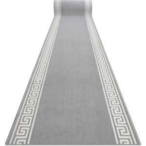 MORAD Grek Greek Grey Runner Rug - Hallway, Kitchen, 90x180cm MORAD Grek Greek Grey Runner Rug - Hallway, Kitchen, 90x180cm