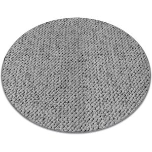 Casablanca Grey Round Carpet - Durable Loop Pile - 200cm Casablanca Grey Round Carpet - Durable Loop Pile - 200cm