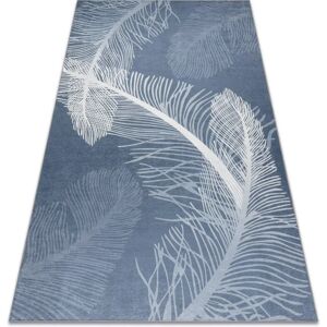 ANDRE 1148 Blue Washable Carpet - Carpet ANDRE 1148 Blue Washable Carpet - Carpet