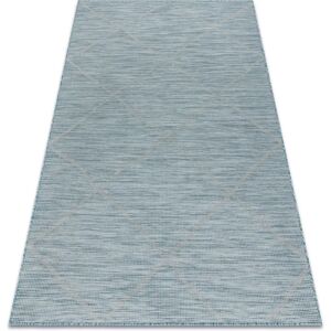 Sisal Patio aqua blue flat woven carpet - 78x150cm Sisal Patio aqua blue flat woven carpet - 78x150cm