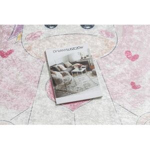 Dywany Łuszczów BAMBINO 1128 washing carpet Unicorn for children anti-slip - cream - Carpet Type Dywany Łuszczów BAMBINO 1128 washing carpet Unicorn for children anti-slip - cream - Carpet Type