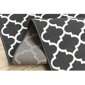 MORAD Trelis Grey / Cream Runner - Rug Type MORAD Trelis Grey / Cream Runner - Rug Type