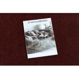 RugsX Malaga Red Anti-slip Runner 100x510cm RugsX Malaga Red Anti-slip Runner 100x510cm