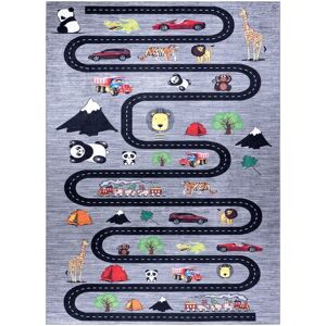 Tapis BAMBINO 2092 - Antidérapant, Lavable, Anthracite Tapis BAMBINO 2092 - Antidérapant, Lavable, Anthracite