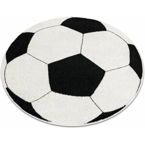 Dywany Łuszczów Silver Circle Football Carpet - 100cm Dywany Łuszczów Silver Circle Football Carpet - 100cm