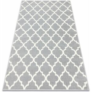 Morad Trelis Light Grey Carpet - 8mm, 60x110 cm - Carpet Morad Trelis Light Grey Carpet - 8mm, 60x110 cm - Carpet
