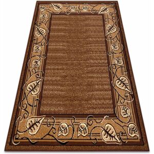 Morad Leaves Rug - 8mm Thick, 1.3kg/m², Polypropylene - Vintage Style Morad Leaves Rug - 8mm Thick, 1.3kg/m², Polypropylene - Vintage Style