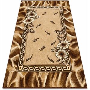 Morad TRIO flowers, leaves classic old gold carpet - Carpet Morad TRIO flowers, leaves classic old gold carpet - Carpet