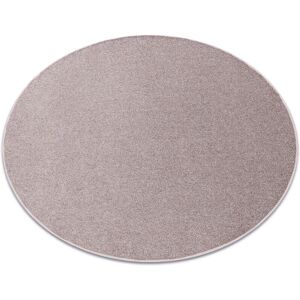 EXCELLENCE Pink Round Carpet - Floor Heating Compatible EXCELLENCE Pink Round Carpet - Floor Heating Compatible