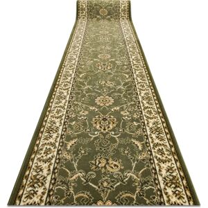 RugsX MORAD Klasyk olive green runner - Runner Rug RugsX MORAD Klasyk olive green runner - Runner Rug