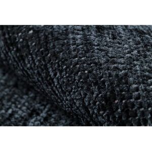 Dywany Łuszczów Florence Carpet - Black - Flat Woven Rug - 155x220 cm Dywany Łuszczów Florence Carpet - Black - Flat Woven Rug - 155x220 cm