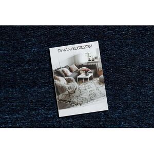 FLORENCE Carpet - navy blue - flat woven - 195x290 cm FLORENCE Carpet - navy blue - flat woven - 195x290 cm