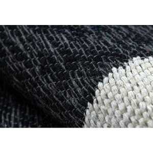 Tapis en coton recyclé double face Łuszczów - 140x190 cm - Écologique Tapis en coton recyclé double face Łuszczów - 140x190 cm - Écologique