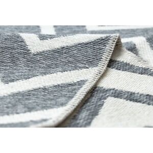 Łuszczów 23002 ZigZag Recycled Cotton Double-sided Carpet - Interior Decor Łuszczów 23002 ZigZag Recycled Cotton Double-sided Carpet - Interior Decor