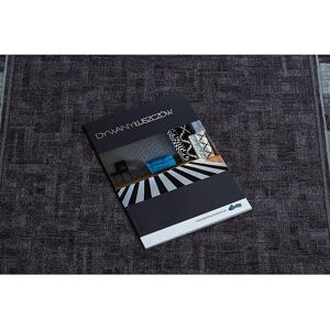 RugsX Grey Anti-slip Runner 67x410cm - Hallway & Kitchen RugsX Grey Anti-slip Runner 67x410cm - Hallway & Kitchen