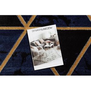 Tapis EMERALD - Marine / Or 140x190 cm Tapis EMERALD - Marine / Or 140x190 cm