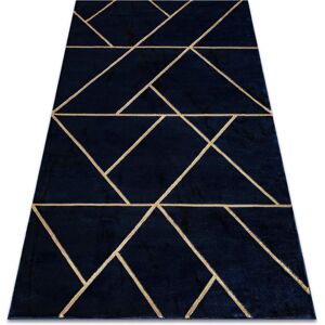 Dywany Łuszczów EMERALD Carpet 1012 navy / gold blue - Carpet Dywany Łuszczów EMERALD Carpet 1012 navy / gold blue - Carpet