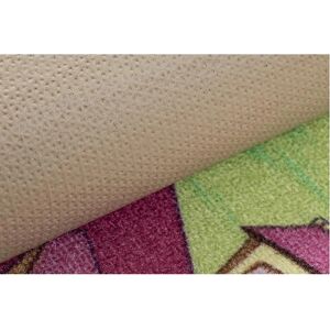 REBEL ROADS Candy Town 27 Non-slip Carpet for Kids - Pink / Green REBEL ROADS Candy Town 27 Non-slip Carpet for Kids - Pink / Green