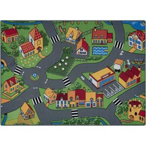 REBEL ROADS CARPET Village life 90 Countryside - Non-slip for children REBEL ROADS CARPET Village life 90 Countryside - Non-slip for children