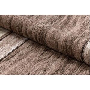 RUGSX Brown Runner Anti-slip Carpet 80x340cm RUGSX Brown Runner Anti-slip Carpet 80x340cm