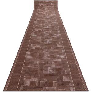 Dywany Łuszczów TRIBE Brown Runner - Anti-slip 4mm Polyamide Hallway Rug Dywany Łuszczów TRIBE Brown Runner - Anti-slip 4mm Polyamide Hallway Rug