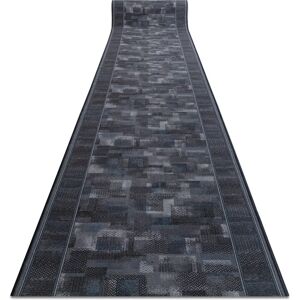 RugsX Tribe Runner - Anti-slip Anthracite 67x250 cm RugsX Tribe Runner - Anti-slip Anthracite 67x250 cm