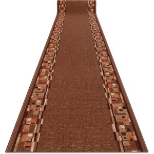 Dywany Łuszczów BOMBAY Brown Runner - Anti-slip 100x260 cm Dywany Łuszczów BOMBAY Brown Runner - Anti-slip 100x260 cm
