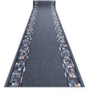 Pasillo con Refuerzo de Goma DYWANY LUSZCZOW - Alfombra antideslizante gris Pasillo con Refuerzo de Goma DYWANY LUSZCZOW - Alfombra antideslizante gris