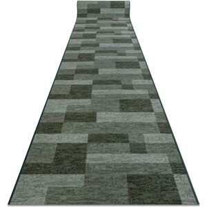 RugsX Icona Green Runner Rug - Anti-slip, 100x120cm, Polyamide RugsX Icona Green Runner Rug - Anti-slip, 100x120cm, Polyamide