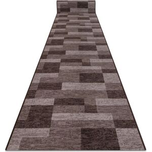 RugsX Icona Anti-slip Runner - 120x340 cm - Brown - Rug RugsX Icona Anti-slip Runner - 120x340 cm - Brown - Rug