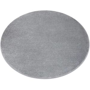 RugsX Softy Grey Circular Carpet - Carpet RugsX Softy Grey Circular Carpet - Carpet