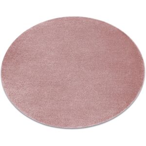 RugsX Tapis Rose Softy - Cercle 120cm - Tapis - Publicité RugsX Tapis Rose Softy - Cercle 120cm - Tapis - Publicité