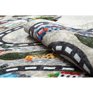 RugsX Junior Children's Anti-slip Beige Carpet - 160x220cm RugsX Junior Children's Anti-slip Beige Carpet - 160x220cm