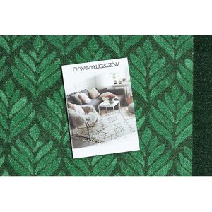 RugsX Läufer - Blätter Grün - 67x150 cm - Antirutsch-Teppich RugsX Läufer - Blätter Grün - 67x150 cm - Antirutsch-Teppich
