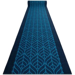 RugsX Navy Blue Feathers Runner - Anti-slip Carpet RugsX Navy Blue Feathers Runner - Anti-slip Carpet