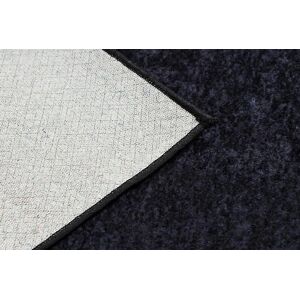 RugsX MIRO 52025.802 washable geometric black rug - 120x170 cm RugsX MIRO 52025.802 washable geometric black rug - 120x170 cm