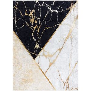 RugsX MIRO 52103.801 washable geometric carpet - gold - 80x150cm - Carpet RugsX MIRO 52103.801 washable geometric carpet - gold - 80x150cm - Carpet