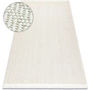 Rugsx FJ86B Pileless Fishbone White Rug - Rug Rugsx FJ86B Pileless Fishbone White Rug - Rug
