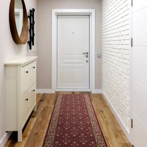 RugsX - Bidjar Maroon Anti-slip Runner - 67x380 cm RugsX - Bidjar Maroon Anti-slip Runner - 67x380 cm