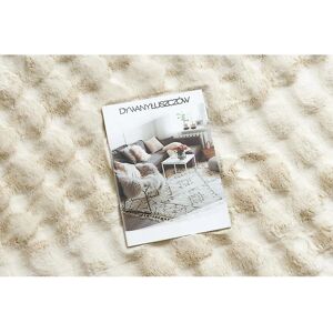 RugsX Ivory Bubble 3D Rabbit Fur Imitation Rug - Carpet RugsX Ivory Bubble 3D Rabbit Fur Imitation Rug - Carpet