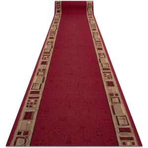 RugsX JENA Runner Maroon - Anti-slip 120x230 cm RugsX JENA Runner Maroon - Anti-slip 120x230 cm