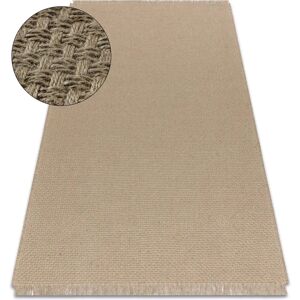Tapis en jute RugsX - Beige tissé à plat 200x290 cm - Tapis - Publicité Tapis en jute RugsX - Beige tissé à plat 200x290 cm - Tapis - Publicité