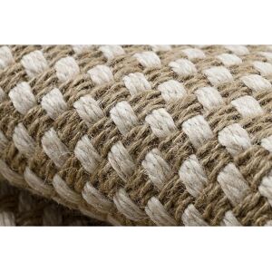 RugsX Jute Carpet 3731 - Natural Flat-Woven Rug RugsX Jute Carpet 3731 - Natural Flat-Woven Rug