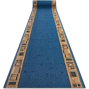 RugsX JENA Blue Runner - Anti-slip, Custom Size, Underfloor Heating Compatible RugsX JENA Blue Runner - Anti-slip, Custom Size, Underfloor Heating Compatible