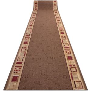 RugsX JENA Correr Marrón - Antideslizante, 80x430cm RugsX JENA Correr Marrón - Antideslizante, 80x430cm